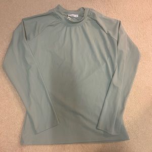NWT Minnow Swim Sage Rash Guard Sz M